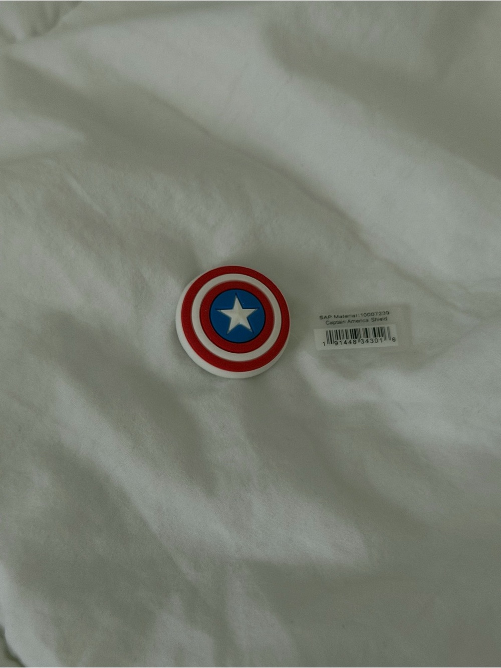 CROCS Jibbitz Charm Captain America
